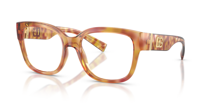 Dolce & Gabbana DG5115 in Violet Havana / Demo Lens (3477) - Alternate View