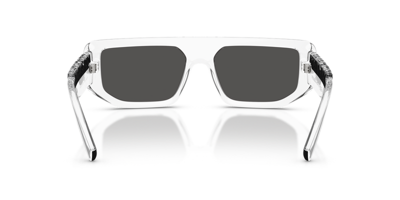 Dolce & Gabbana DG6203 in Crystal / Dark Grey (313387) - Alternate View