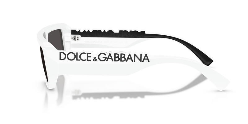 Dolce & Gabbana DG6203 in White / Dark Grey (331287) - Alternate View
