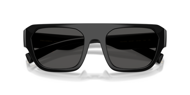 Dolce & Gabbana DG6206 in Black / Dark Grey (501/87) - Alternate View