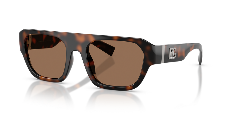 Dolce & Gabbana DG6206 in Havana / Dark Brown (502/73) - Alternate View