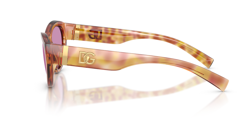 Dolce & Gabbana DG6207 in Violet Havana - Alternate View