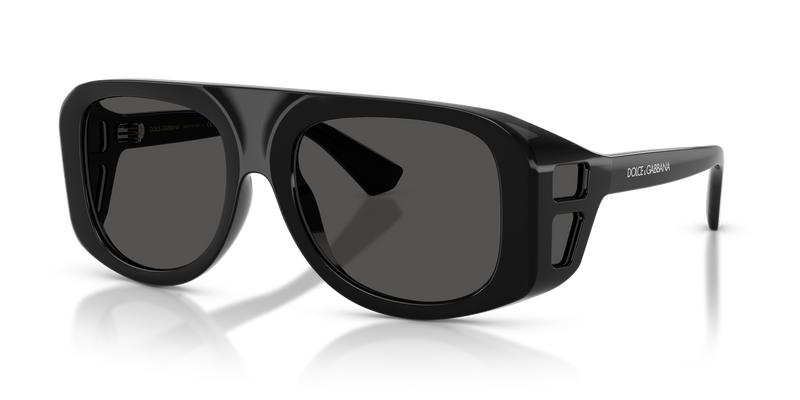 Dolce & Gabbana DG6208 in Black / Dark Grey (501/87) - Alternate View