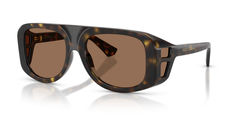 Dolce & Gabbana DG6208 in Havana / Dark Brown (502/73) - Alternate View
