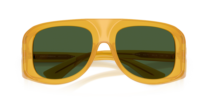 Dolce & Gabbana DG6208 in Opal Honey / Dark Green (652/71) - Alternate View