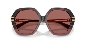 Burgundy Havana Gradient / Dark Violet (349369)
