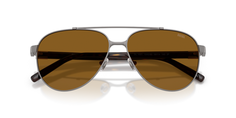 Diesel DL1021 in Matte Gunmetal - Side View