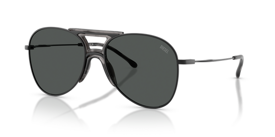 Diesel DL1022T - Black Matte / Dark Grey (104887)