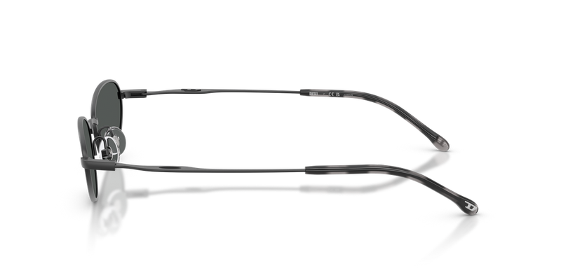 Diesel DL1024T in Black Matte - Back View