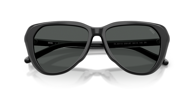 Diesel DL2011U in Solid Black (200187) - Side View
