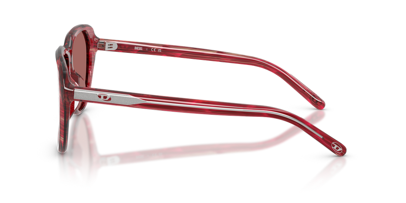 Diesel DL2011U in Striated Red - Alternate View
