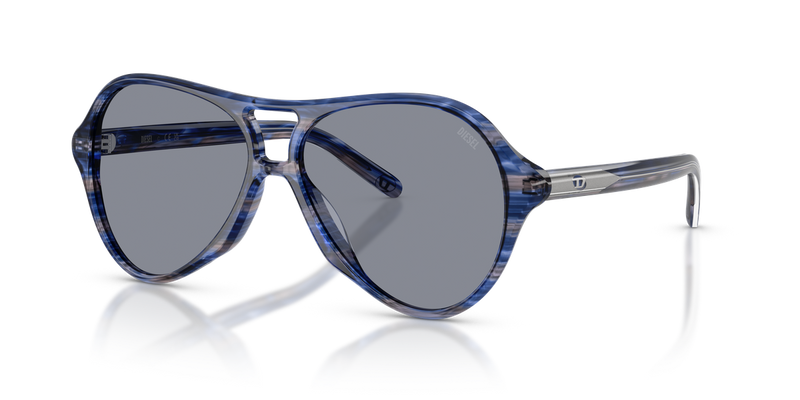 Diesel DL2013U in Striated Blue - Alternate View
