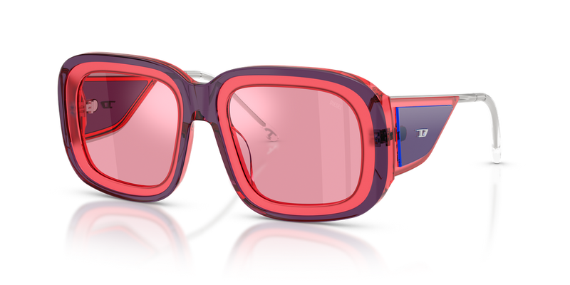 Diesel DL2015U in Pink Transparent - Alternate View