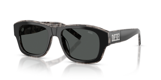 Diesel DL2020U - Top Nero/Tartaruga Ghiaccio / Dark Grey (206887)