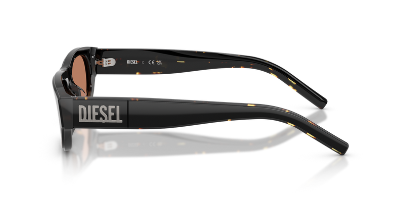 Diesel DL2022U in Top Black Havana Yellow - Alternate View