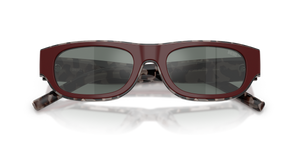Top Burgundy Havana Grey / Dark Grey Flash Silver (20726V)
