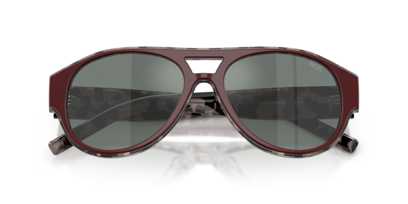 Diesel DL2023U in Top Burgundy/Havana - Alternate View