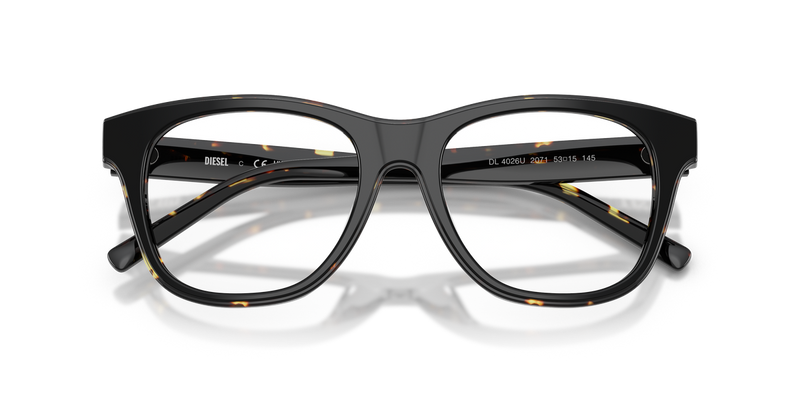 Diesel DL4026U in Top Black Havana Yellow - Alternate View