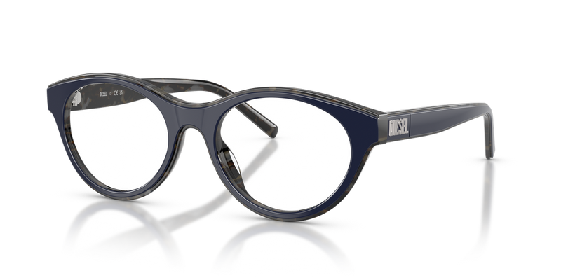 Diesel DL4028U in Top Blue/Blue Havana - Alternate View