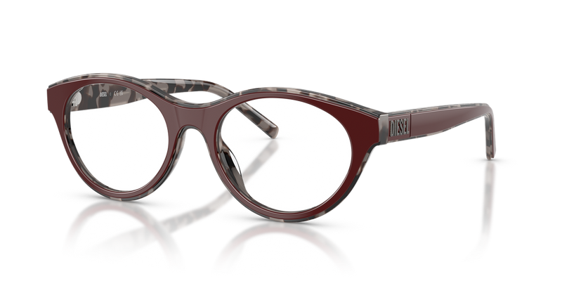 Diesel DL4028U in Top Burgundy Havana Grey - Alternate View