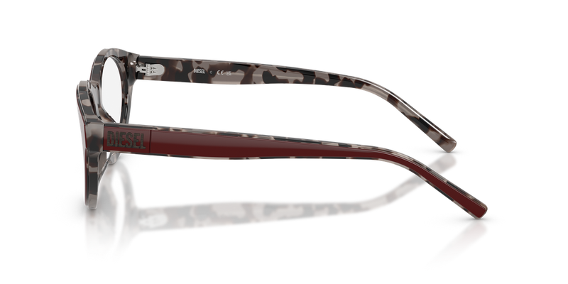 Diesel DL4028U in Top Burgundy Havana Grey - Alternate View