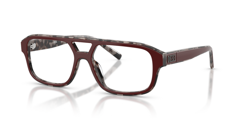 Diesel DL4029U in Top Burgundy Havana Grey - Alternate View