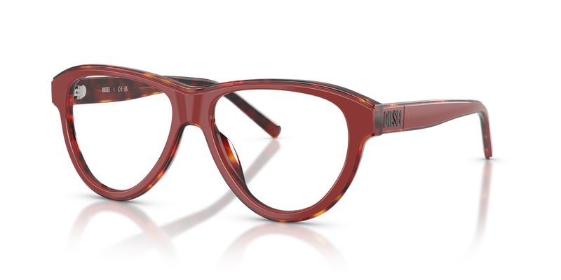 Diesel DL4031U in Top Red/Tartaruga Red - Front View