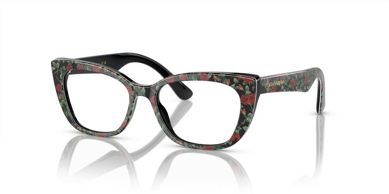 Dolce & Gabbana Kids 0DX3357 in Red Roses - Alternate View