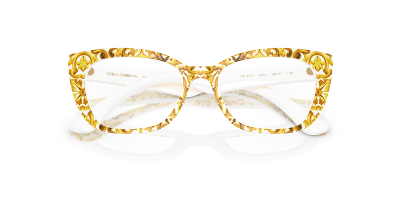 Dolce & Gabbana Kids 0DX3357 in Yellow Maiolica - Alternate View