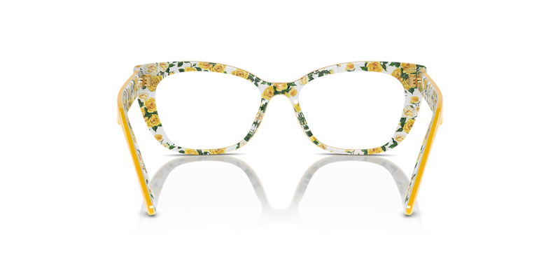 Dolce & Gabbana Kids 0DX3357 in Yellow On Yellow Roses - Alternate View