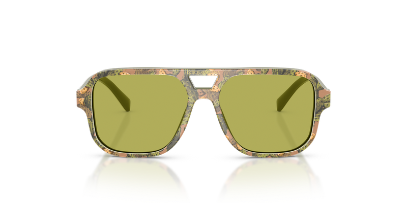 Dolce & Gabbana Kids 0DX4003 in Print Green Figs - Alternate View