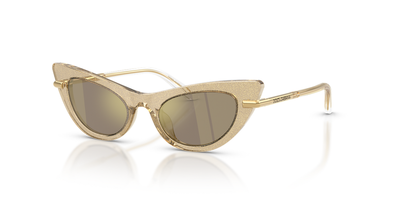 Dolce & Gabbana Kids 0DX4008 in Glitter Gold - Alternate View