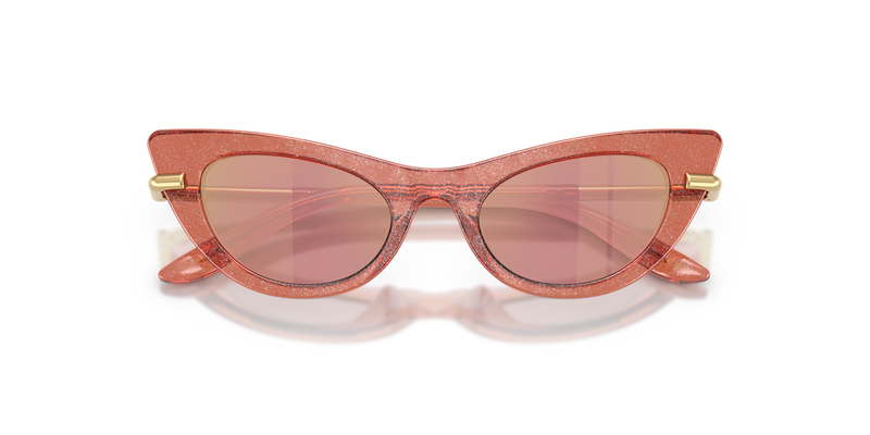 Dolce & Gabbana Kids 0DX4008 in Glitter Pink - Alternate View