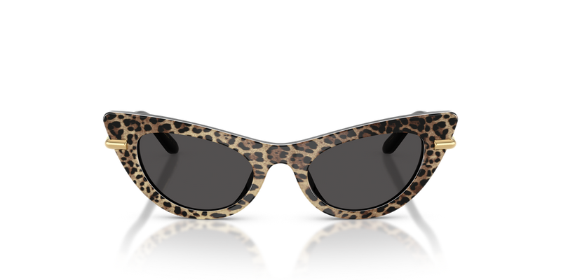 Dolce & Gabbana Kids 0DX4008 in Leo Brown On Black - Alternate View