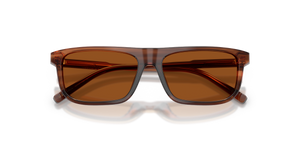 Transparent Brown/Striped Brown / Dark Brown (348173)
