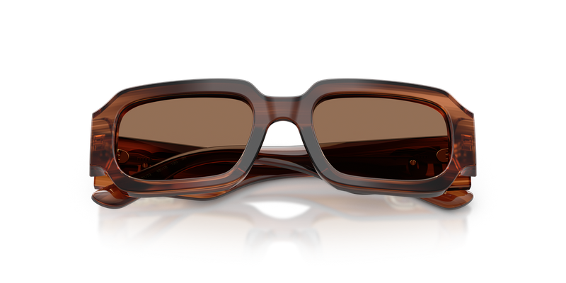 Dolce & Gabbana Kids 0DX4011 in Transparent Brown/Striped Brown - Side View