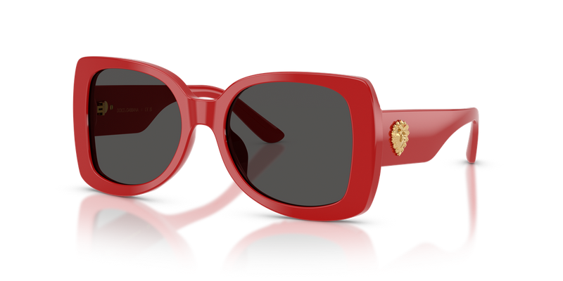 Dolce & Gabbana Kids 0DX4012 in Full Red - Front View