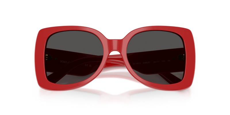 Dolce & Gabbana Kids 0DX4012 in Full Red - Side View