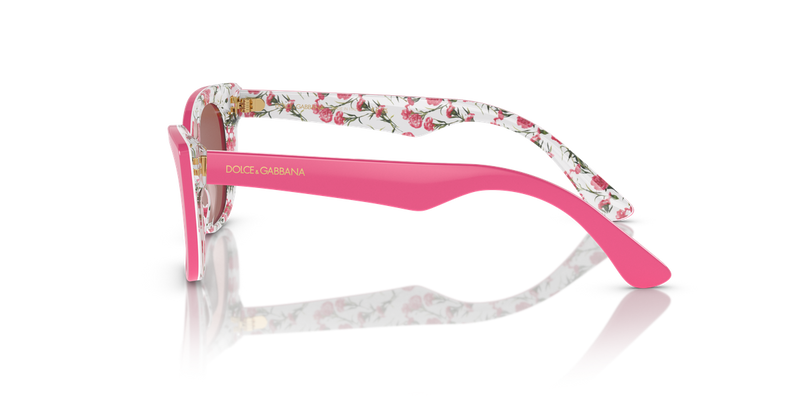 Dolce & Gabbana Kids 0DX4427 in Pink On Pink Flowers - Alternate View
