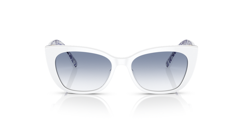 Dolce & Gabbana Kids 0DX4427 in White On Blue Maiolica - Alternate View