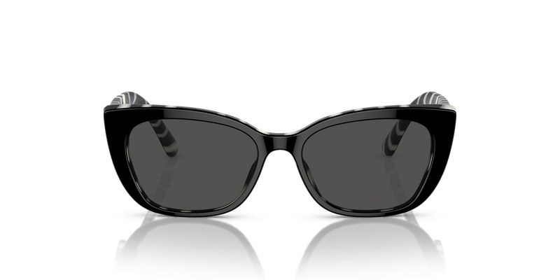 Dolce & Gabbana Kids 0DX4427 in Black On Zebra - Alternate View