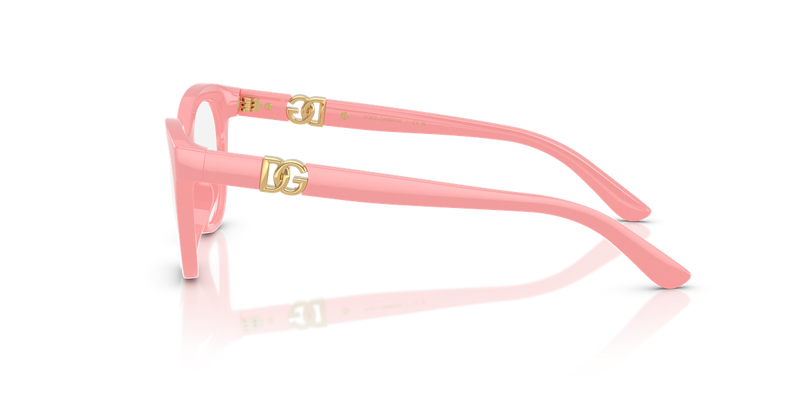 Dolce & Gabbana Kids 0DX5005U in Pastel Pink - Back View