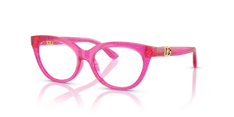 Dolce & Gabbana Kids 0DX5005U in Glitter Pink - Alternate View