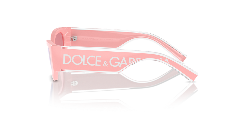 Dolce & Gabbana Kids 0DX6003 in Pink - Back View