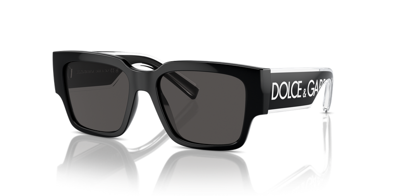 Dolce & Gabbana Kids 0DX6004 in Black - Front View