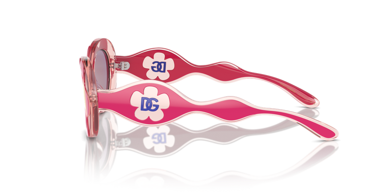 Dolce & Gabbana Kids 0DX6005 in Pink - Back View