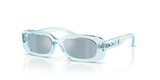 Transparent Azure / Blue Mirror White (33466J)