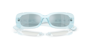 Transparent Azure / Blue Mirror White (33466J)