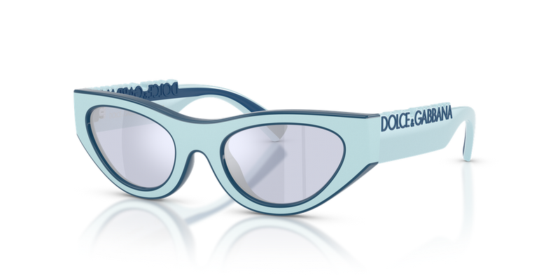 Dolce & Gabbana Kids 0DX6012 in Azure Rubber/Blue - Front View