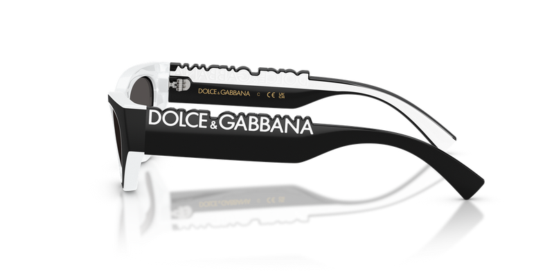 Dolce & Gabbana Kids 0DX6012 in Black/White - Alternate View